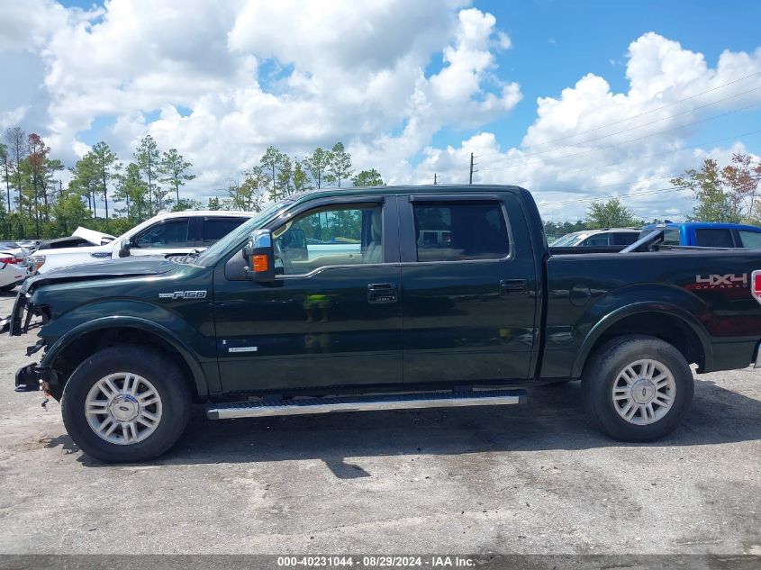 2014 Ford F-150 Lariat VIN: 1FTFW1ET1EKE94883 Lot: 40231044