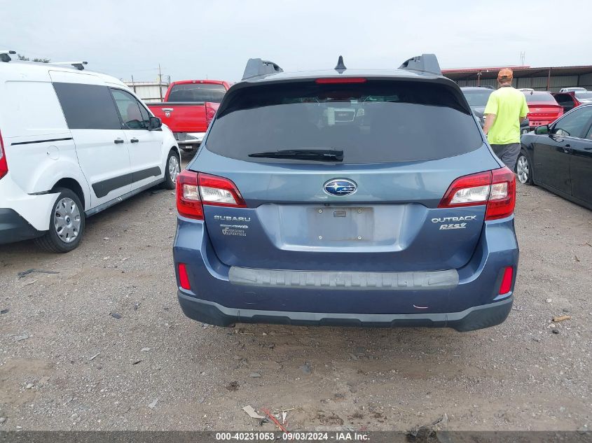 2016 Subaru Outback 2.5I Limited VIN: 4S4BSANC6G3321654 Lot: 40231053