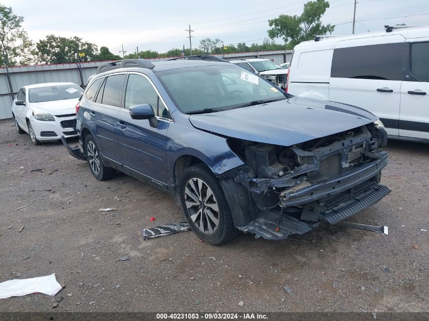 2016 Subaru Outback 2.5I Limited VIN: 4S4BSANC6G3321654 Lot: 40231053