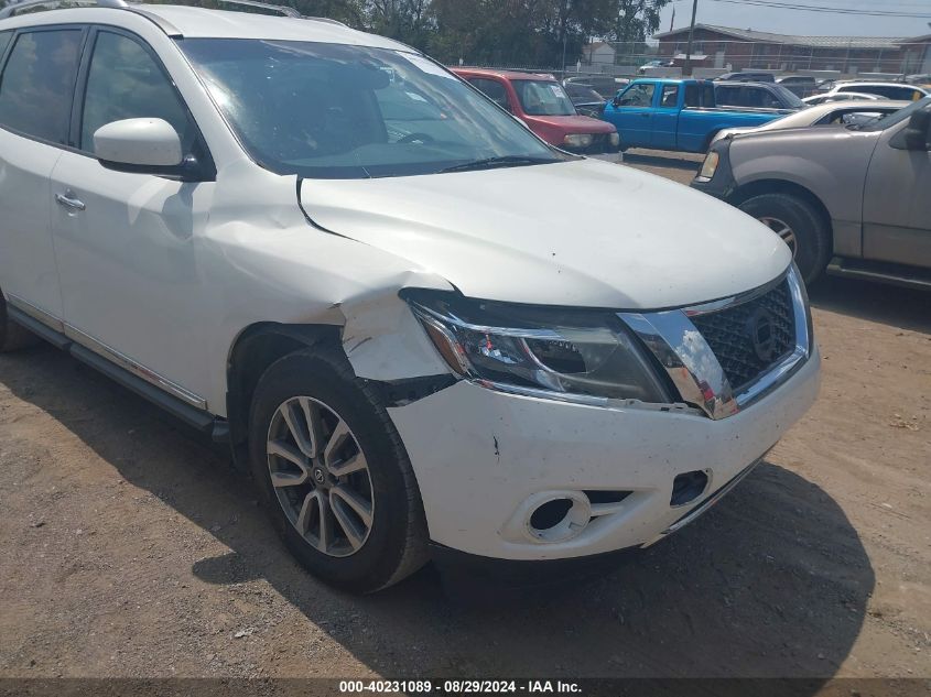 2014 Nissan Pathfinder Sl VIN: 5N1AR2MN5EC717104 Lot: 40231089