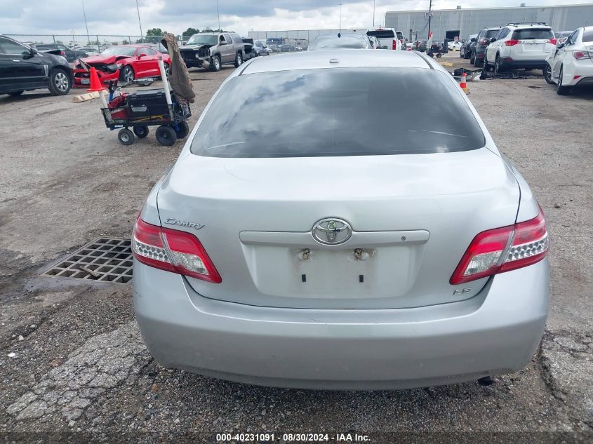 2010 Toyota Camry Le VIN: 4T1BF3EK3AU078474 Lot: 40231091