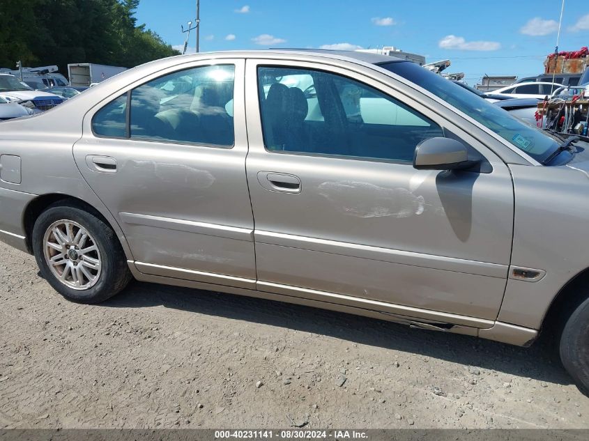 2005 Volvo S60 2.4 VIN: YV1RS612552470177 Lot: 40231141