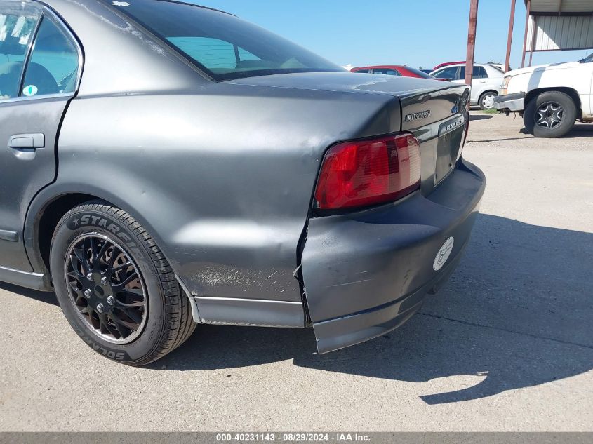 2002 Mitsubishi Galant Es/Ls VIN: 4A3AA46G02E130022 Lot: 40231143