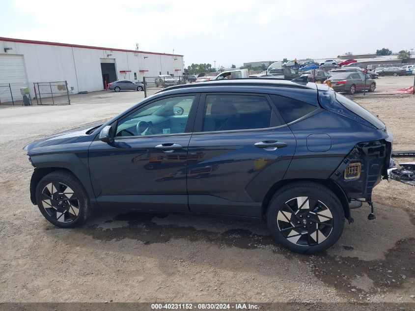 2024 Hyundai Kona Sel VIN: KM8HB3ABXRU057936 Lot: 40231152