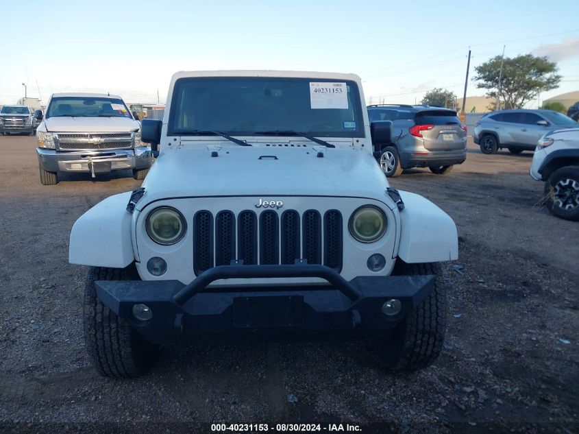 2015 Jeep Wrangler Unlimited Sahara VIN: 1C4BJWEG1FL542486 Lot: 40231153