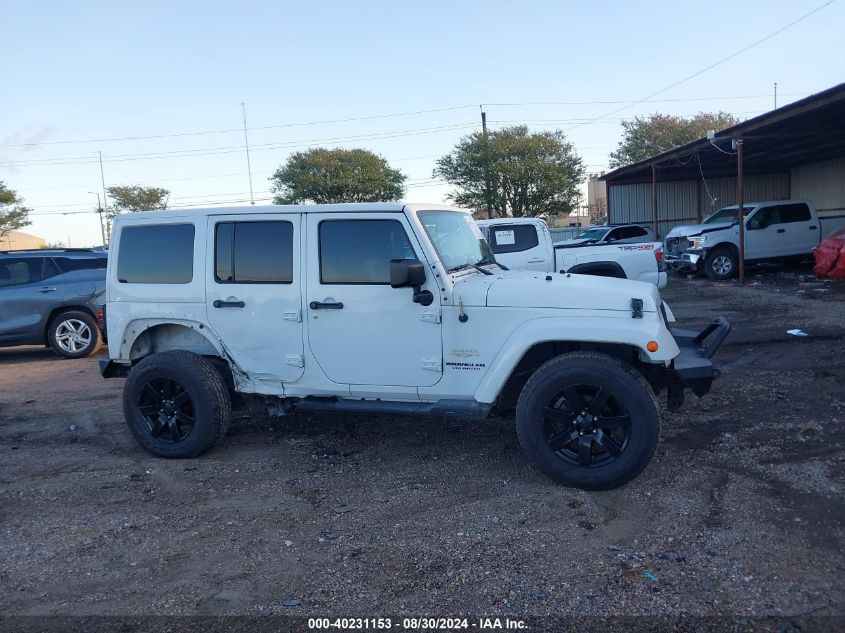 2015 Jeep Wrangler Unlimited Sahara VIN: 1C4BJWEG1FL542486 Lot: 40231153