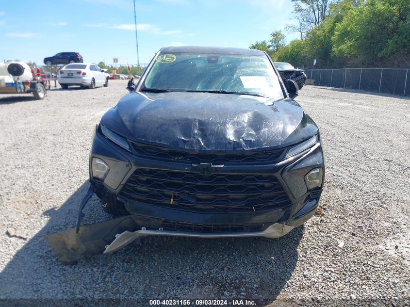 VIN 3GNKBHR4XPS101029 2023 CHEVROLET BLAZER AWD 2LT