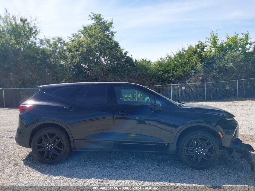 VIN 3GNKBHR4XPS101029 2023 CHEVROLET BLAZER AWD 2LT
