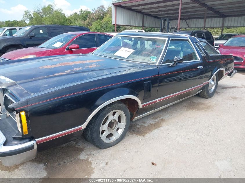 1978 Ford Thunderbird VIN: 8J87H154590 Lot: 40231195