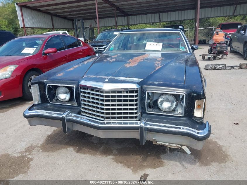 1978 Ford Thunderbird VIN: 8J87H154590 Lot: 40231195