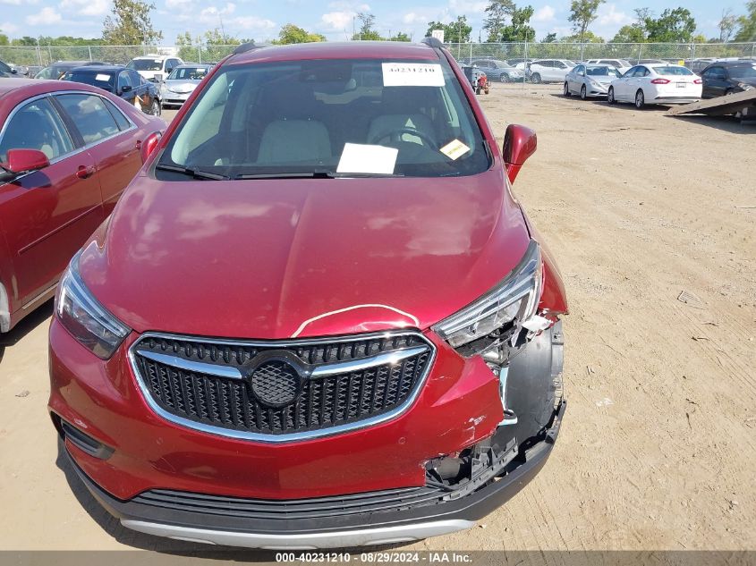 2021 Buick Encore Awd Preferred VIN: KL4CJESBXMB335342 Lot: 40231210