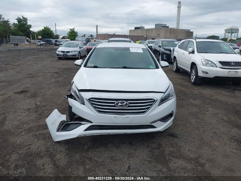 2016 Hyundai Sonata Se VIN: 5NPE24AF8GH276000 Lot: 40231239