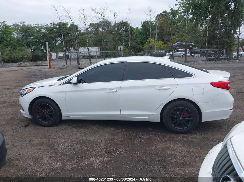 2016 HYUNDAI SONATA SE - 5NPE24AF8GH276000