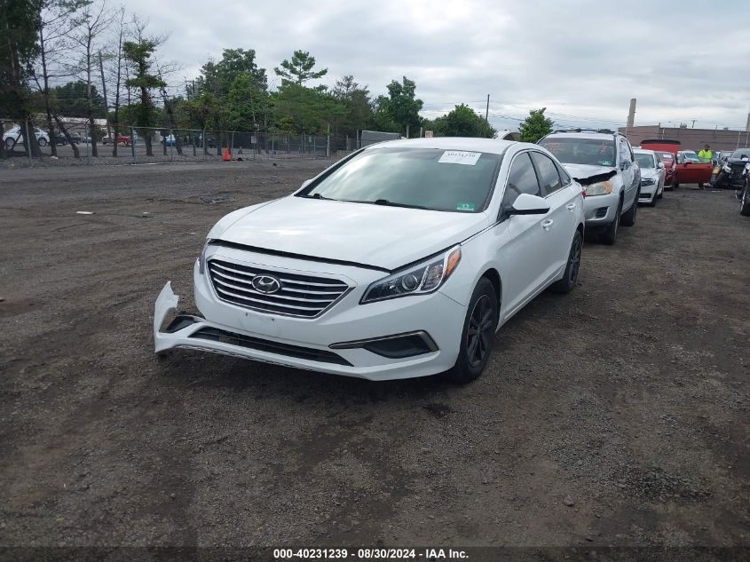 2016 HYUNDAI SONATA SE - 5NPE24AF8GH276000