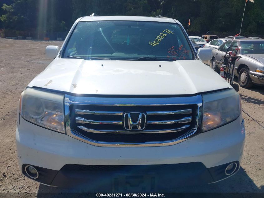 2013 Honda Pilot Touring VIN: 5FNYF4H95DB084819 Lot: 40231271