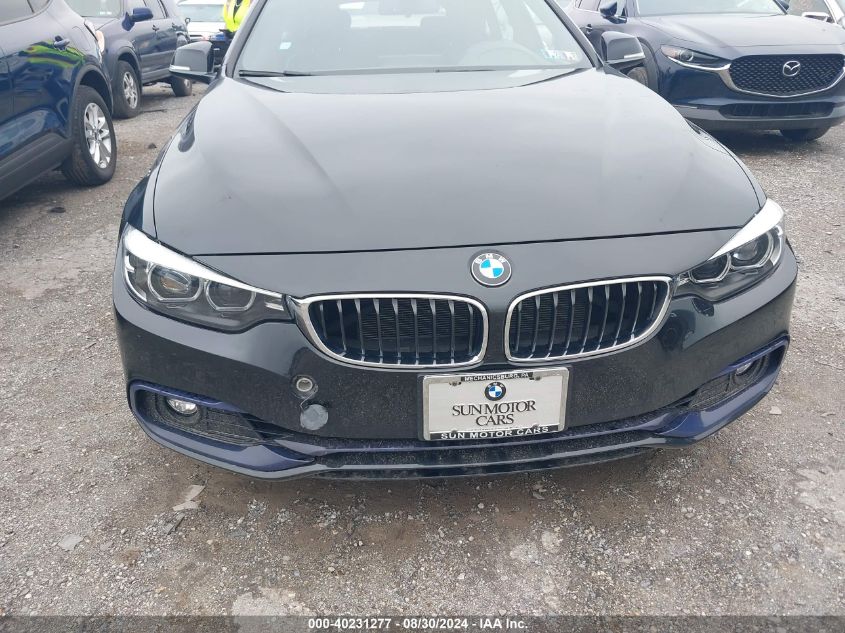 2018 BMW 430I Gran Coupe xDrive VIN: WBA4J3C53JBG94938 Lot: 40231277