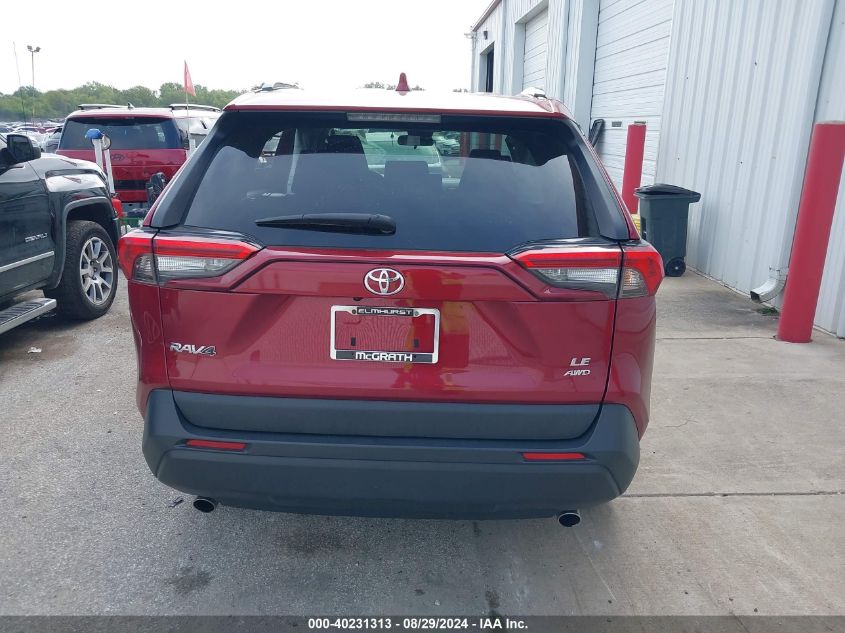 2021 Toyota Rav4 Le VIN: 2T3F1RFV6MW223708 Lot: 40231313