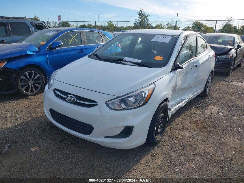 2015 Hyundai Accent Gls VIN: KMHCT4AE9FU803425 Lot: 40231327