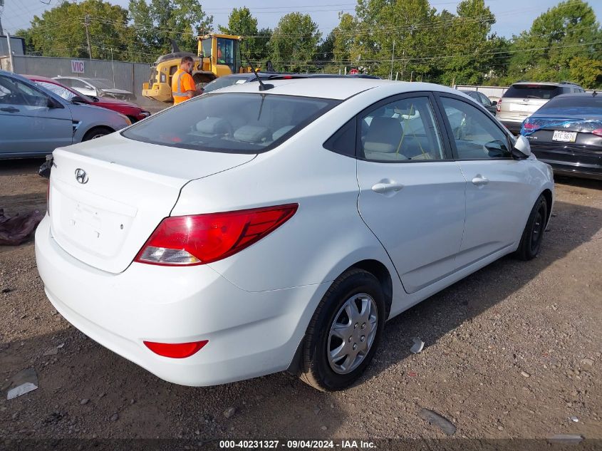 2015 Hyundai Accent Gls VIN: KMHCT4AE9FU803425 Lot: 40231327