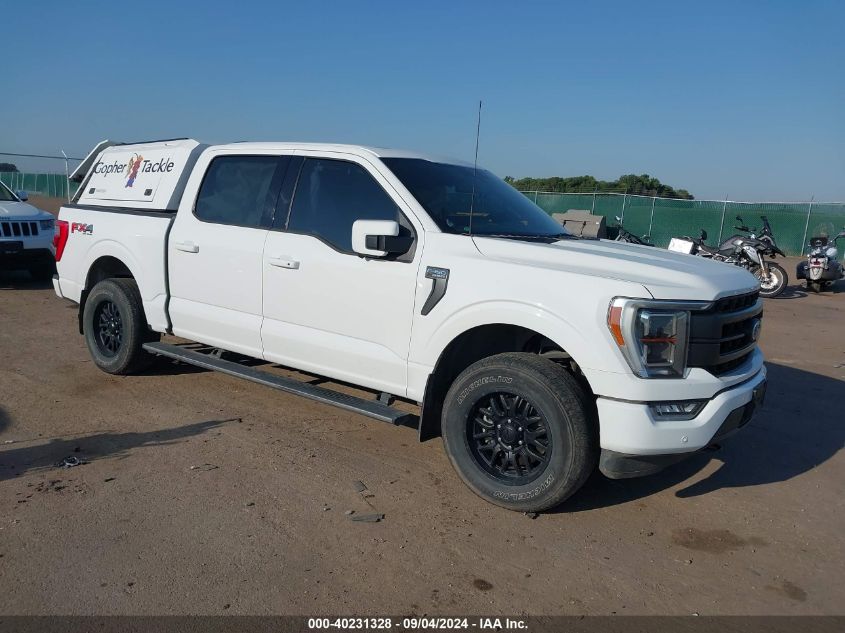 2022 Ford F-150 Supercrew VIN: 1FTFW1E80NFA13431 Lot: 40231328