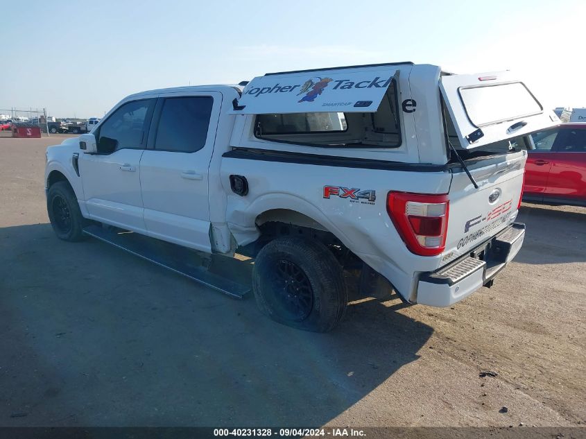 2022 Ford F-150 Supercrew VIN: 1FTFW1E80NFA13431 Lot: 40231328