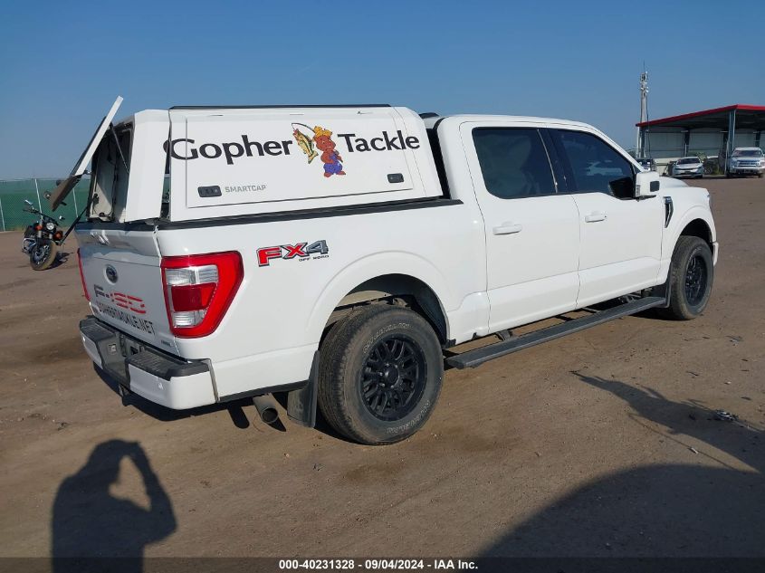 2022 Ford F-150 Supercrew VIN: 1FTFW1E80NFA13431 Lot: 40231328