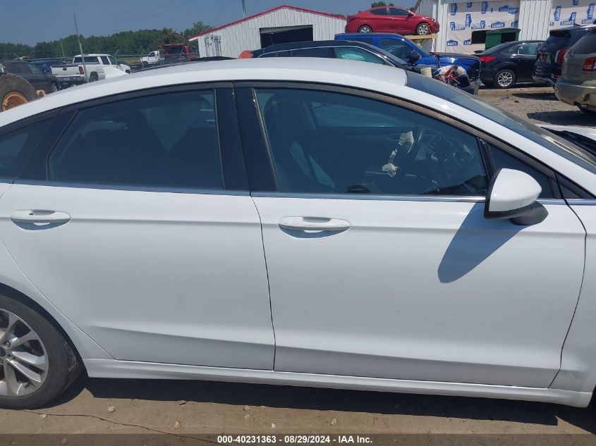 2019 Ford Fusion Se VIN: 3FA6P0HDXKR238878 Lot: 40231363