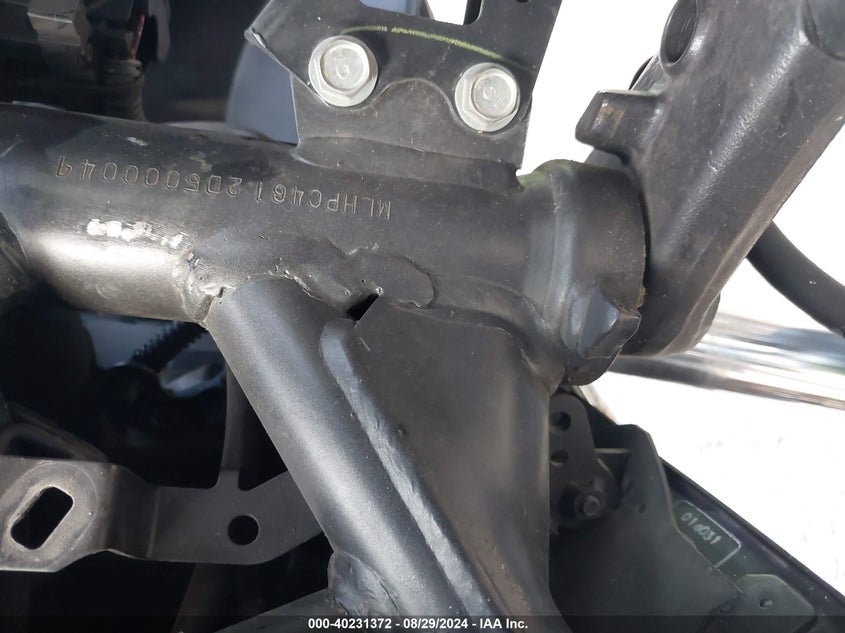 2013 Honda Cb500 X VIN: MLHPC4612D5000049 Lot: 40231372