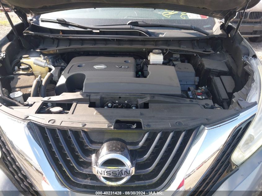 VIN 5N1AZ2MHXFN232599 2015 Nissan Murano, S no.10