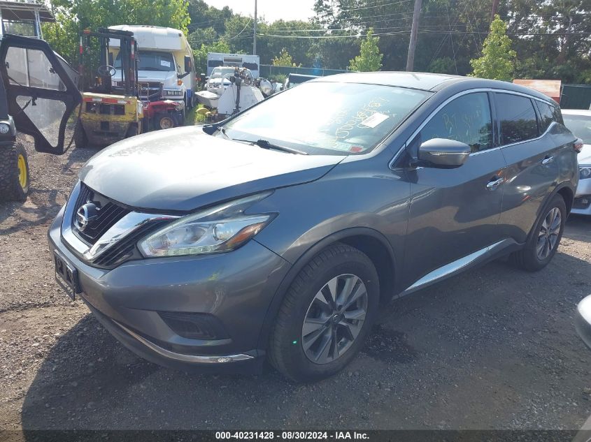 VIN 5N1AZ2MHXFN232599 2015 Nissan Murano, S no.2