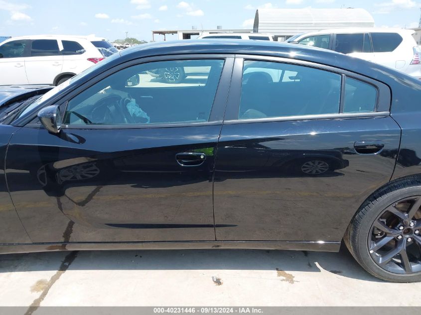 2022 Dodge Charger Sxt Rwd VIN: 2C3CDXBG6NH208864 Lot: 40231446