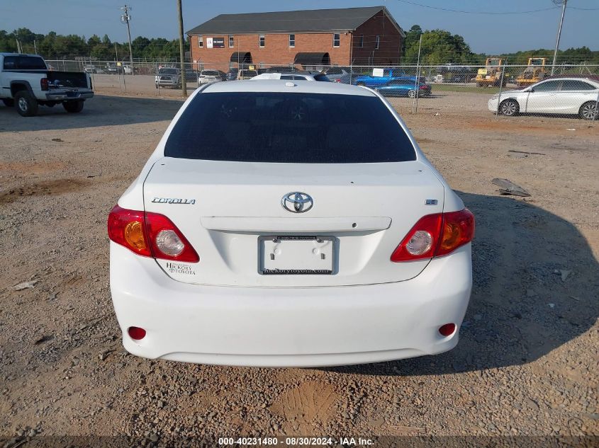 2009 Toyota Corolla Le VIN: 2T1BU40E39C123570 Lot: 40231480