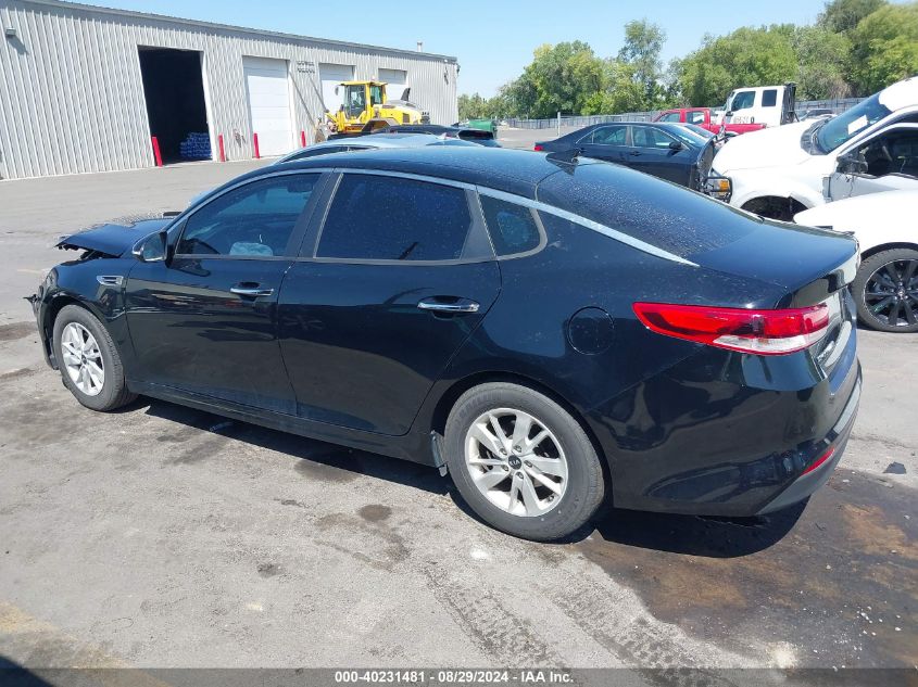 2018 Kia Optima Lx/S VIN: 5XXGT4L3XJG198492 Lot: 40231481