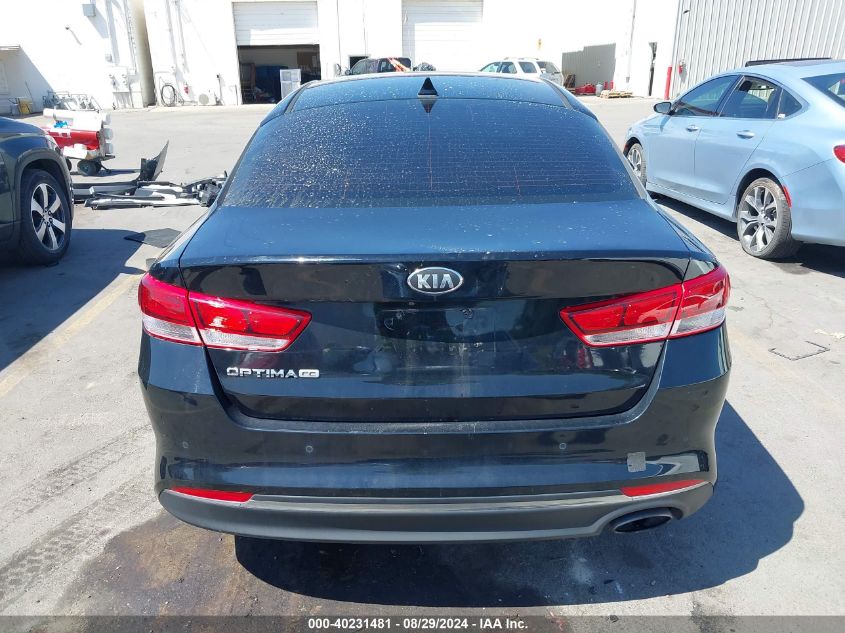 2018 Kia Optima Lx/S VIN: 5XXGT4L3XJG198492 Lot: 40231481