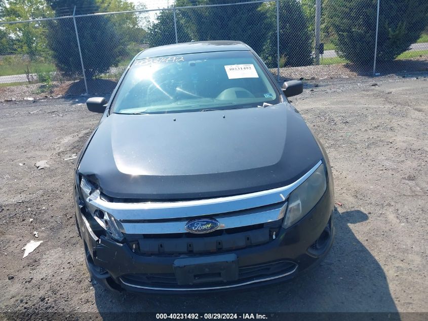 2010 Ford Fusion S VIN: 3FAHP0GA2AR117678 Lot: 40231492