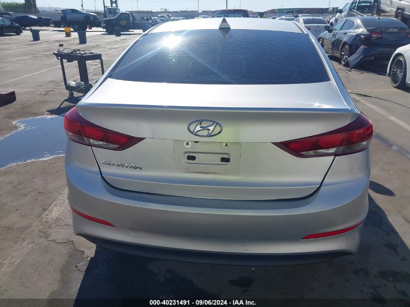 2018 Hyundai Elantra Sel VIN: 5NPD84LF0JH262476 Lot: 40231491