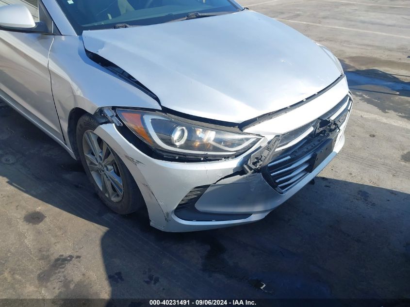 2018 Hyundai Elantra Sel VIN: 5NPD84LF0JH262476 Lot: 40231491