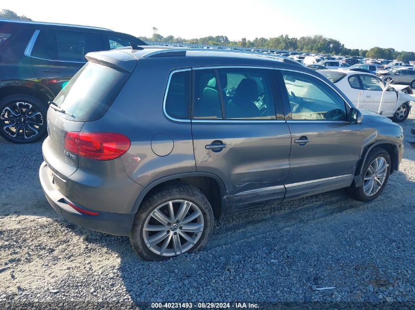 2013 Volkswagen Tiguan Se VIN: WVGAV7AX7DW535092 Lot: 40231493