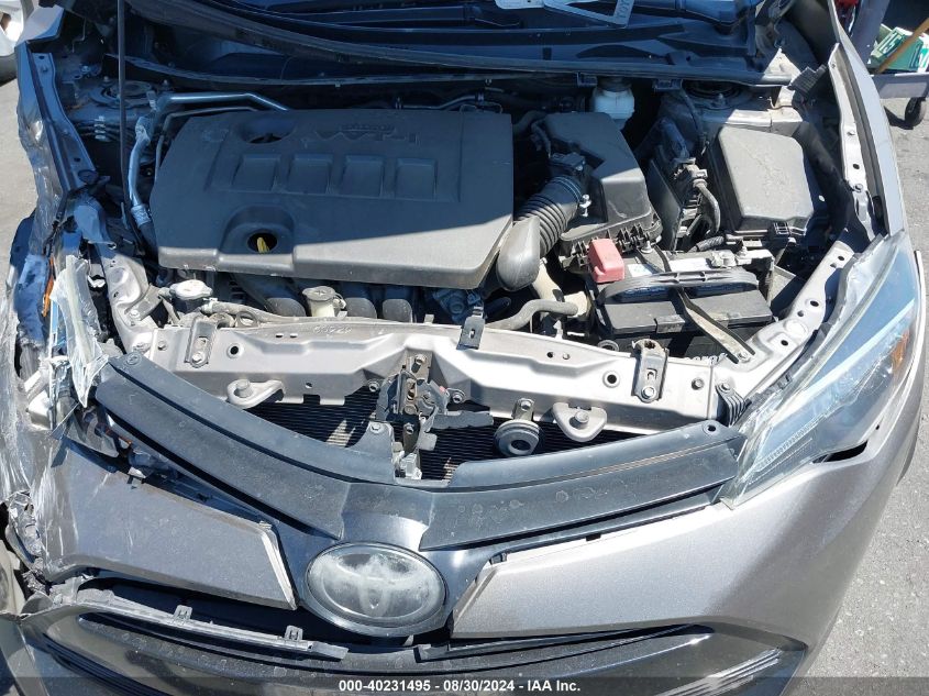 VIN 2T1BURHE3KC232697 2019 TOYOTA COROLLA LE