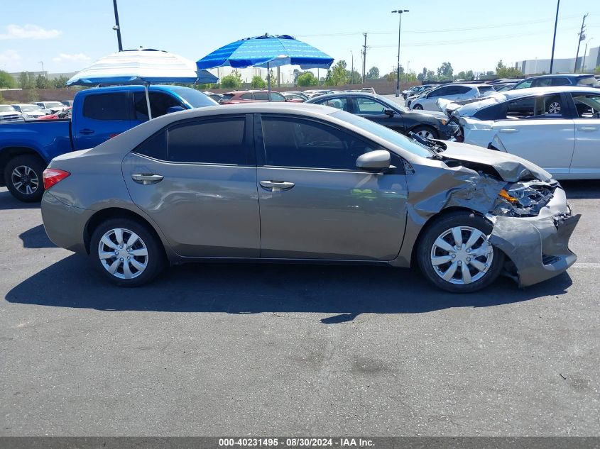 2019 Toyota Corolla Le VIN: 2T1BURHE3KC232697 Lot: 40231495