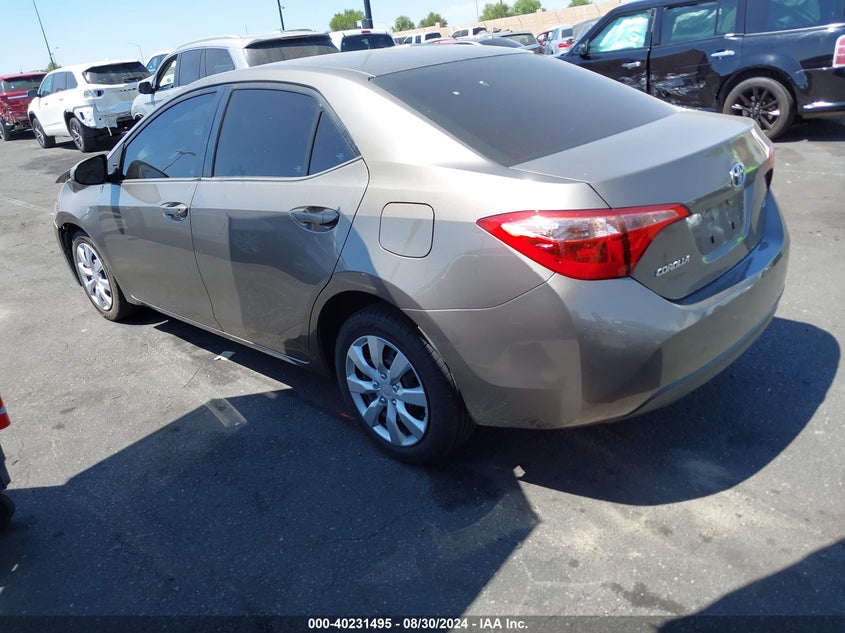 VIN 2T1BURHE3KC232697 2019 TOYOTA COROLLA LE