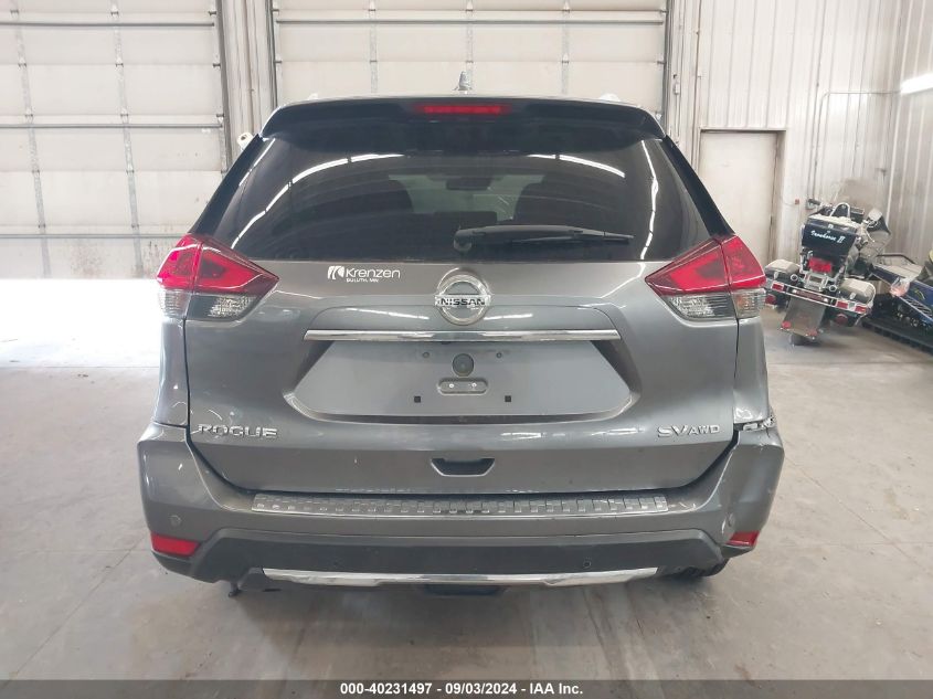 2020 Nissan Rogue Sv Intelligent Awd VIN: KNMAT2MV1LP539199 Lot: 40231497