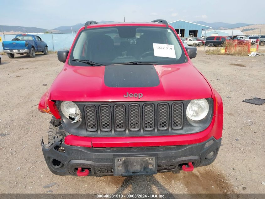 2016 Jeep Renegade Trailhawk VIN: ZACCJBCT7GPC85554 Lot: 40231519