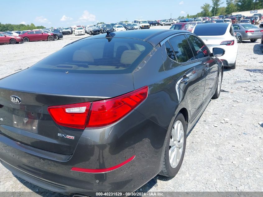 2015 Kia Optima Ex VIN: 5XXGN4A78FG405632 Lot: 40231529