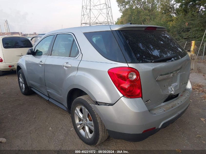 2012 Chevrolet Equinox Ls VIN: 2GNALBEK1C1323037 Lot: 40231572