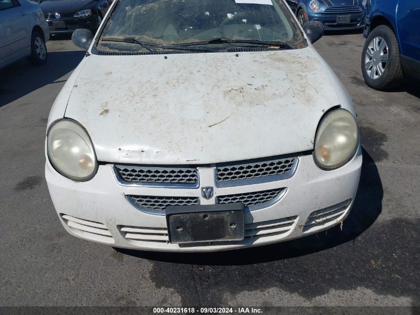 2005 Dodge Neon Sxt VIN: 1B3ES56C05D171539 Lot: 40231618