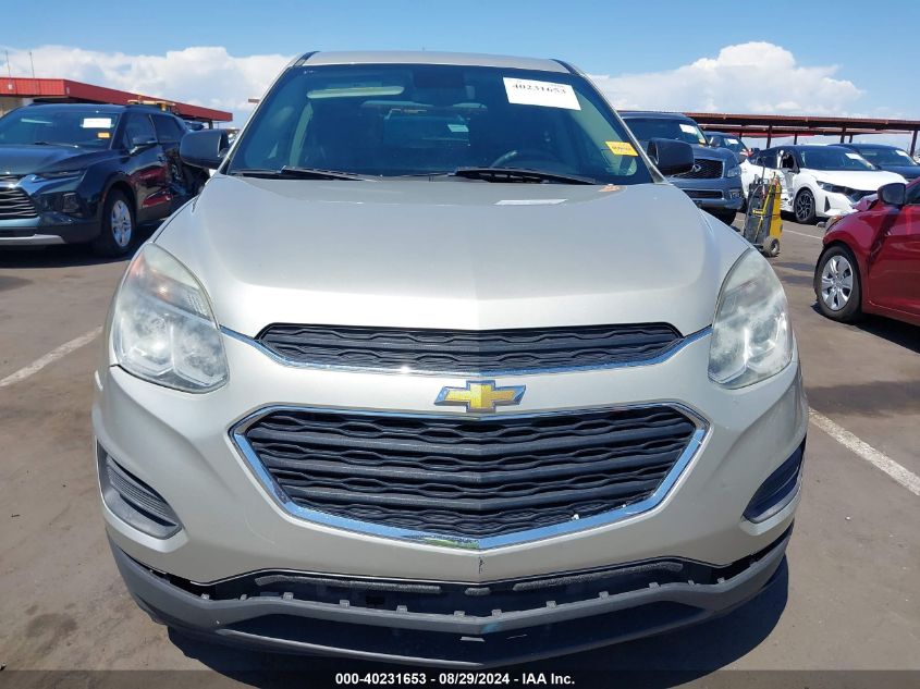 2016 CHEVROLET EQUINOX LS - 2GNALBEK2G1176216