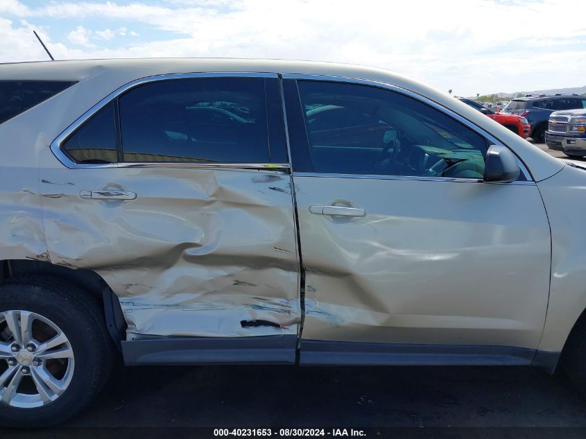 2016 CHEVROLET EQUINOX LS - 2GNALBEK2G1176216