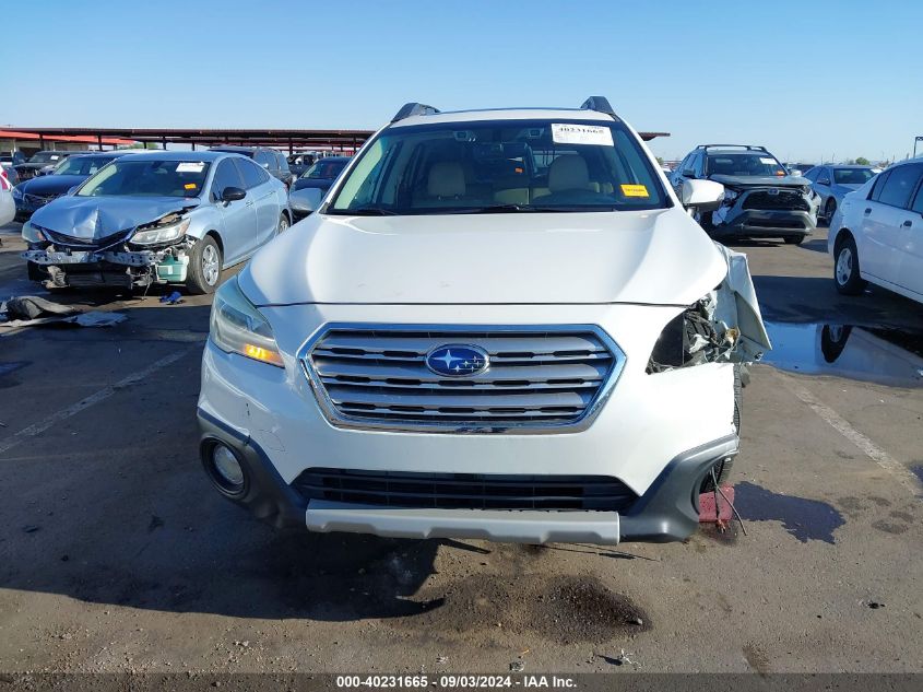 2017 Subaru Outback 3.6R Limited VIN: 4S4BSENC6H3293430 Lot: 40231665