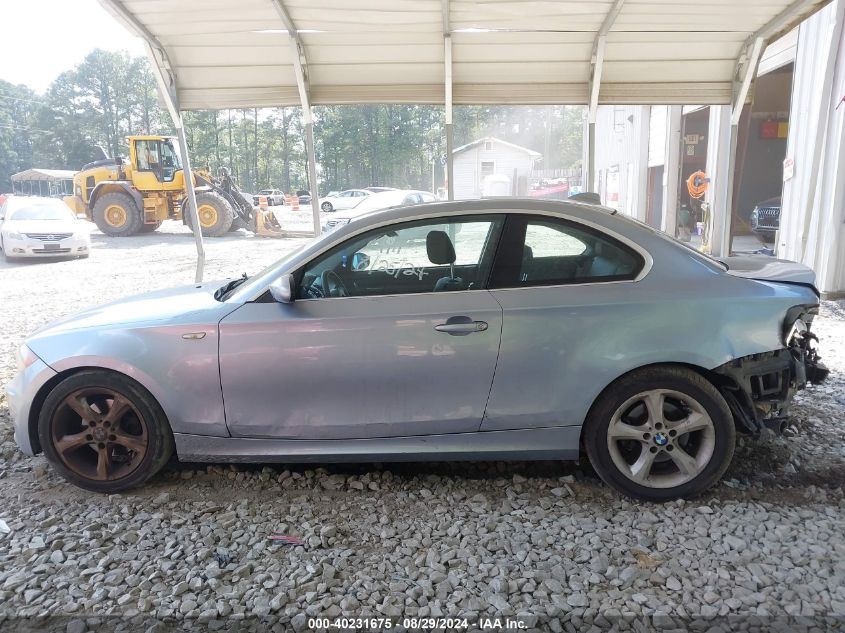 2009 BMW 128I VIN: WBAUP73559VK74594 Lot: 40231675